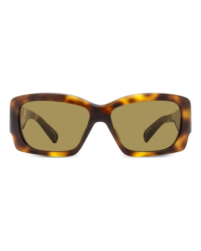 Jacquemus Croisière Sonnenbrille mit eckigem Gestell - Braun Braun