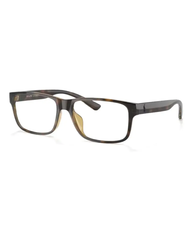 Ralph Lauren rectangle-frame glasses - Braun Braun