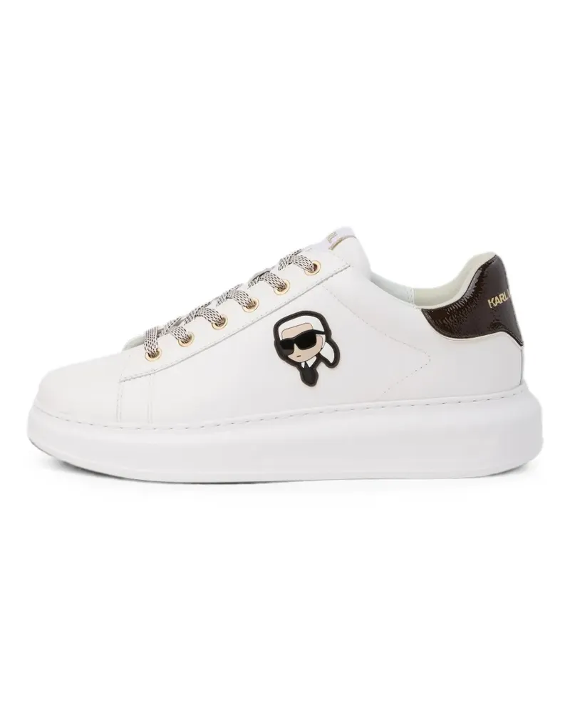 Karl Lagerfeld Ikonik NFT Kapri Sneakers - Weiß Weiß