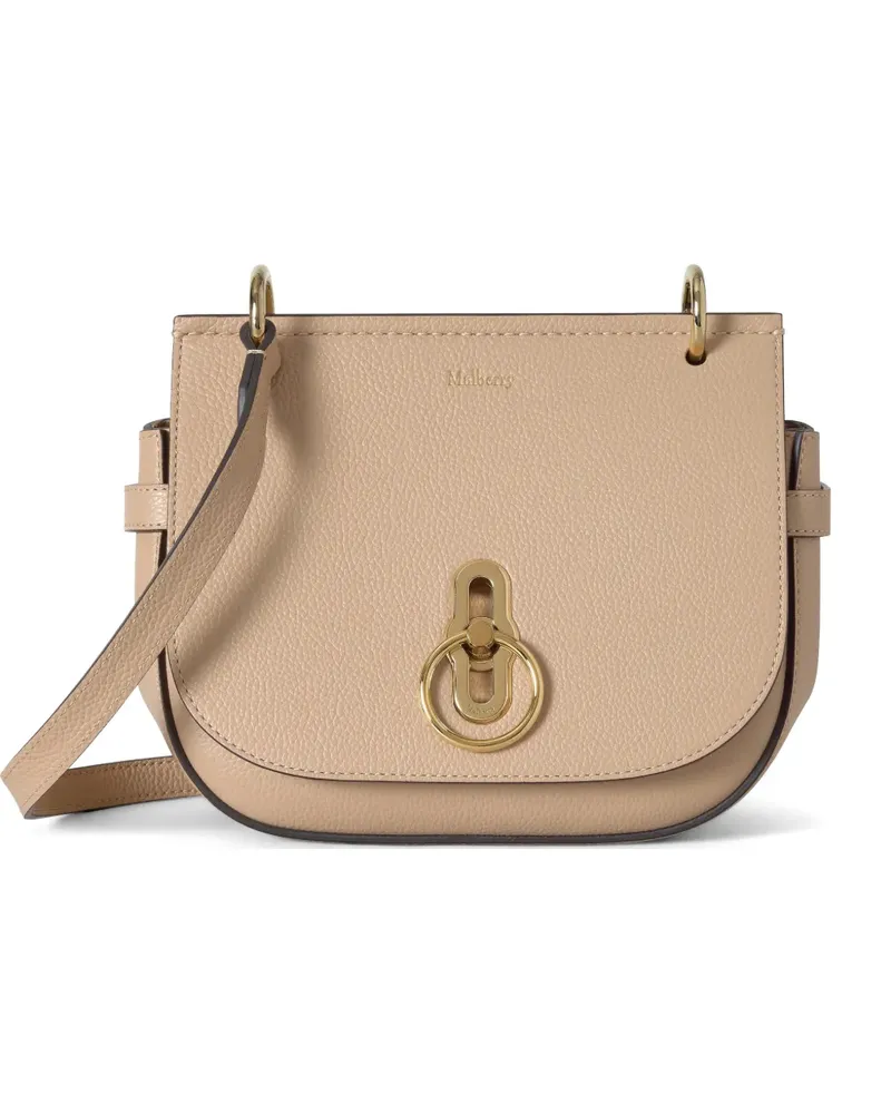 Mulberry Kleine Schultertasche aus gekörntem Leder - Nude Nude