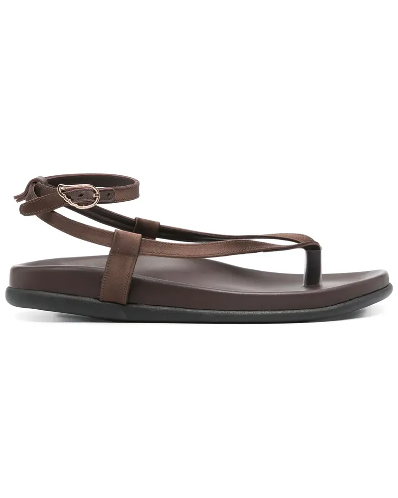 Ancient Greek Sandals Saloni Sandalen - Braun Braun
