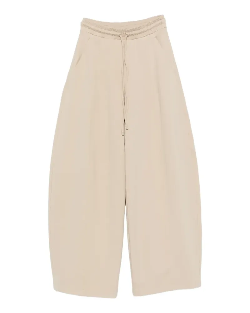 Max Mara drawstring wide-leg trousers - Nude Nude