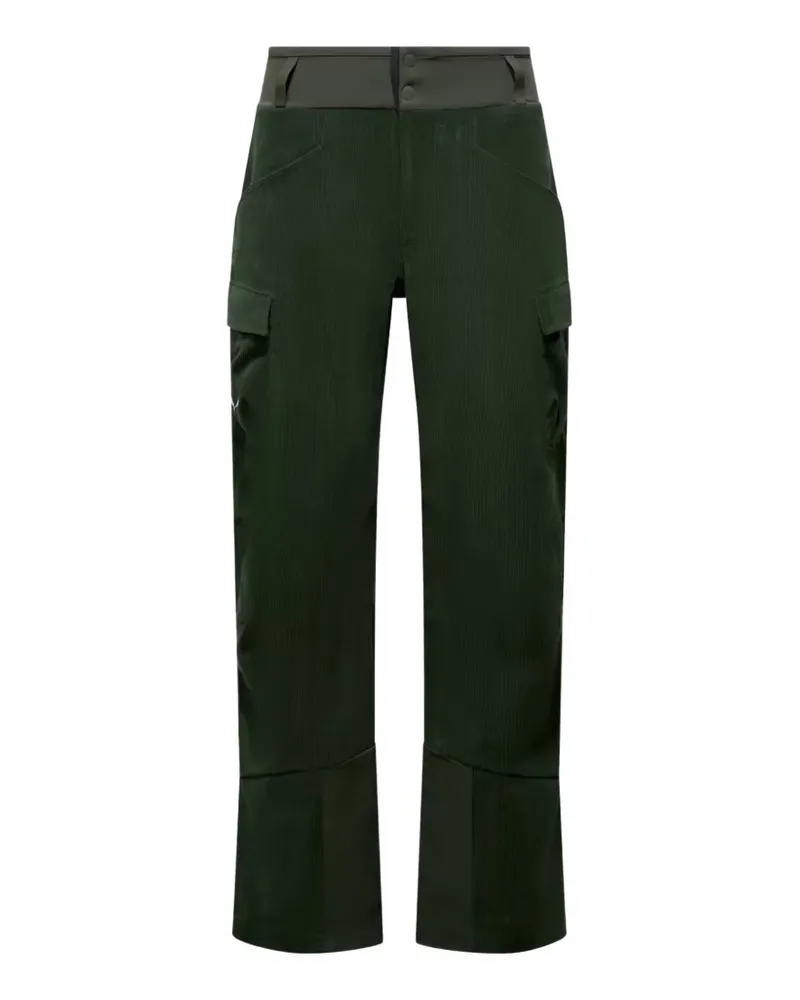 Salewa Sella corduroy-texture ski bottoms - Grün Grün