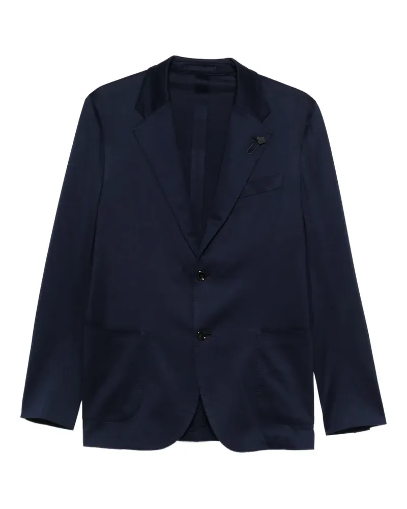 LARDINI single-breasted blazer - Blau Blau