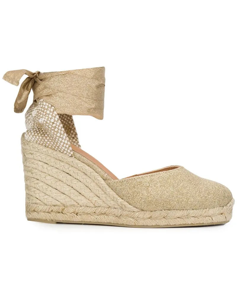 Castañer Carina Espadrilles 90mm - Nude Nude
