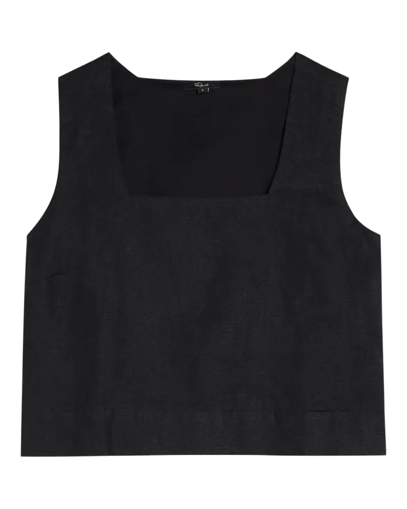 RAILS Top mit eckigem Ausschnitt - Schwarz Schwarz