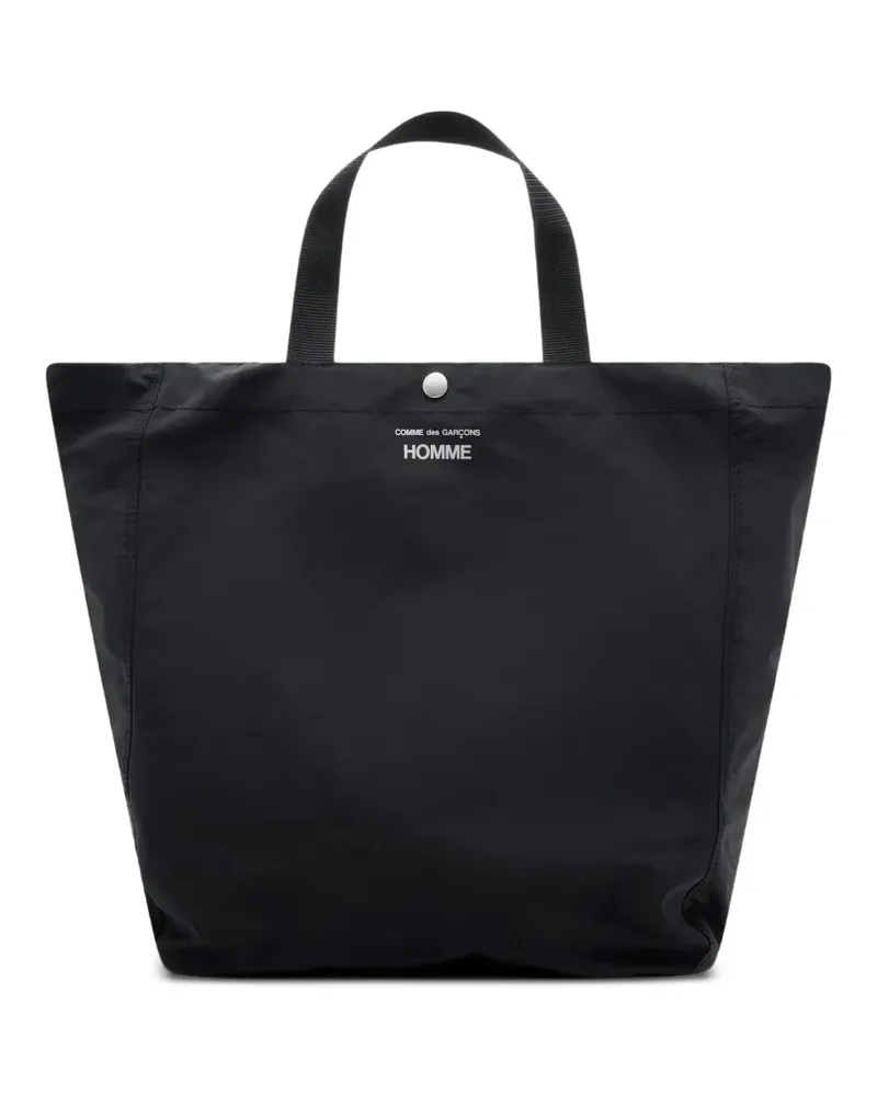 Comme des Garçons Handtasche mit Logo-Print - Schwarz Schwarz