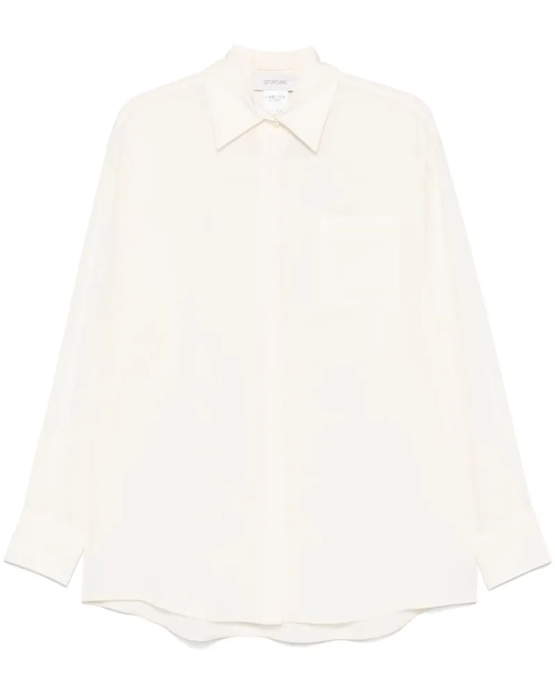 SPORTMAX Tonale Hemd - Weiß Weiß