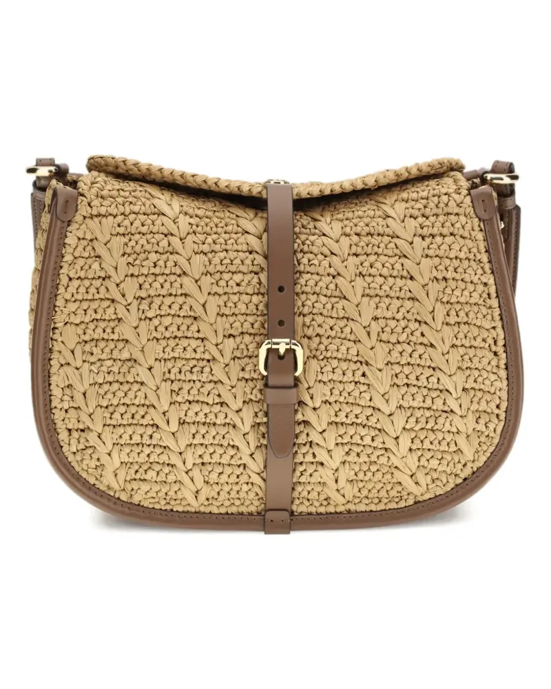 Etro Umhängetasche mit gehäkelter Schnalle - Nude Nude