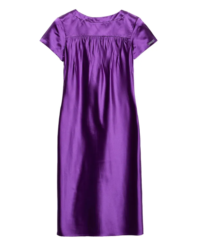 Prada Old Duchesse Kleid - Violett Violett