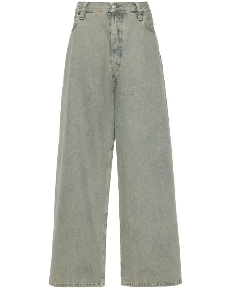 Acne Studios 2023 Wide-Leg-Jeans Blau