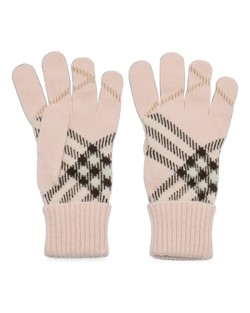 Burberry Handschuhe aus Kaschmirgemisch - Rosa Rosa