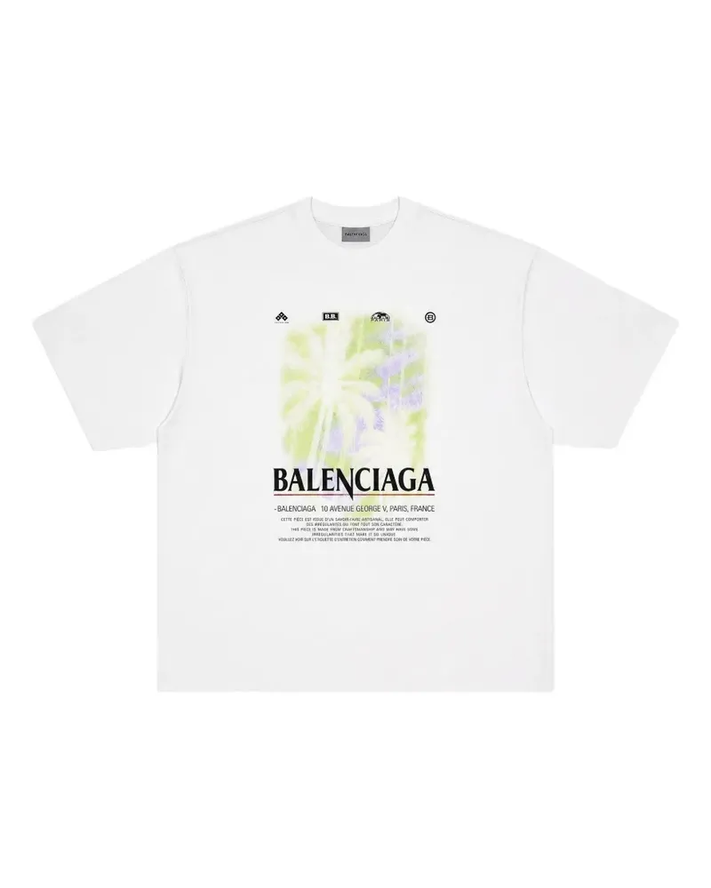 Balenciaga The Window T-shirt - Weiß Weiß