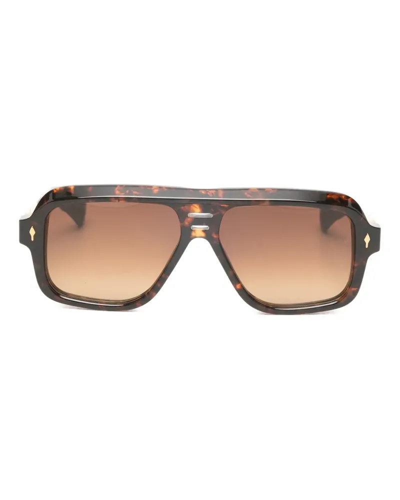 Jacques Marie Mage pilot-frame sunglasses - Braun Braun