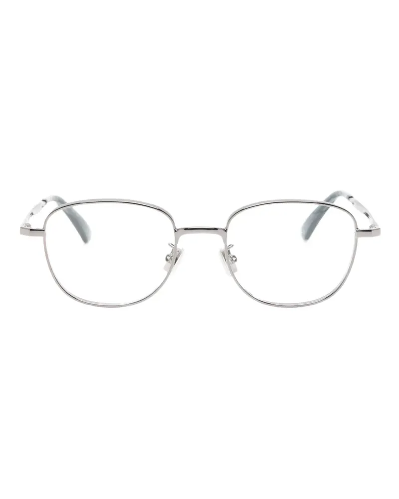 Kenzo Weave Brille mit rundem Gestell - Silber Silber