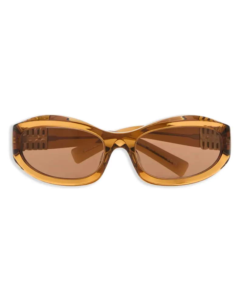 Miu Miu Glimpse Sonnenbrille - Gelb Gelb