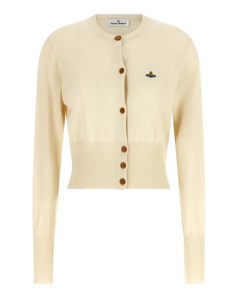 Vivienne Westwood Bea cropped cardigan - Nude Nude