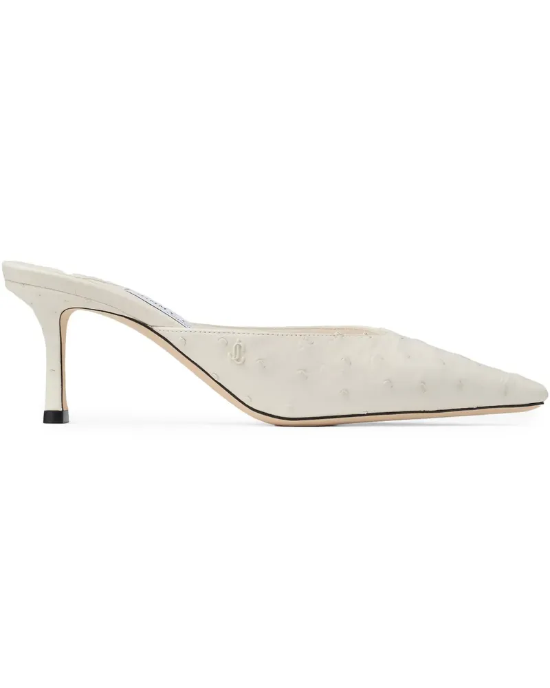 Jimmy Choo Vivi Mules 65mm - Nude Nude