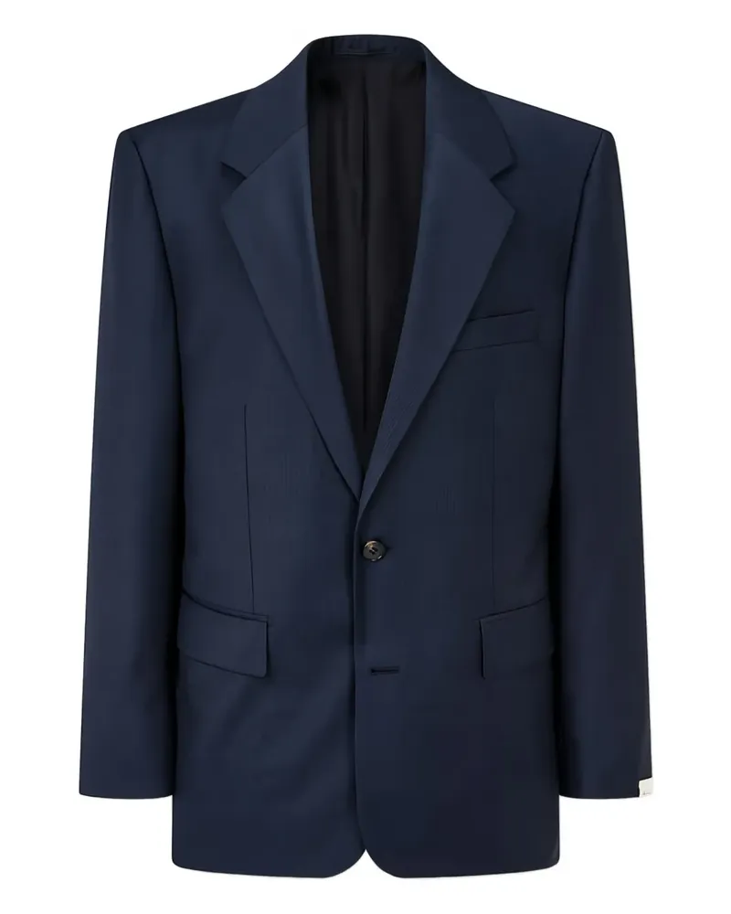 ManOnTheBoon Four Seasons Jackett aus Wolle - Blau Blau