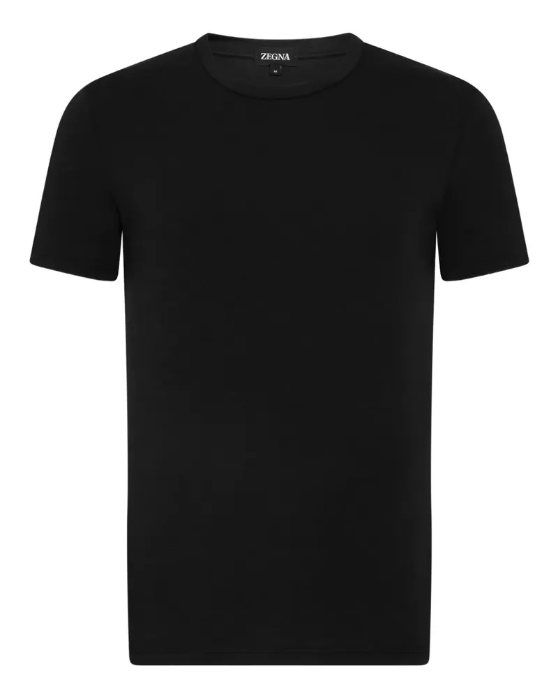 Ermenegildo Zegna crew-neck T-shirt - Schwarz Schwarz