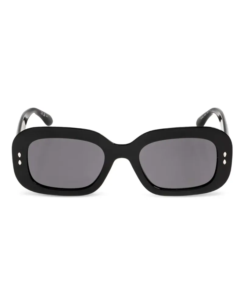 Isabel Marant geometric-frame sunglasses - Schwarz Schwarz