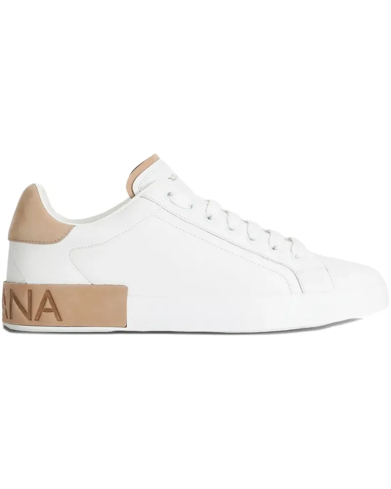 Dolce & Gabbana Portofino Sneakers - Weiß Weiß