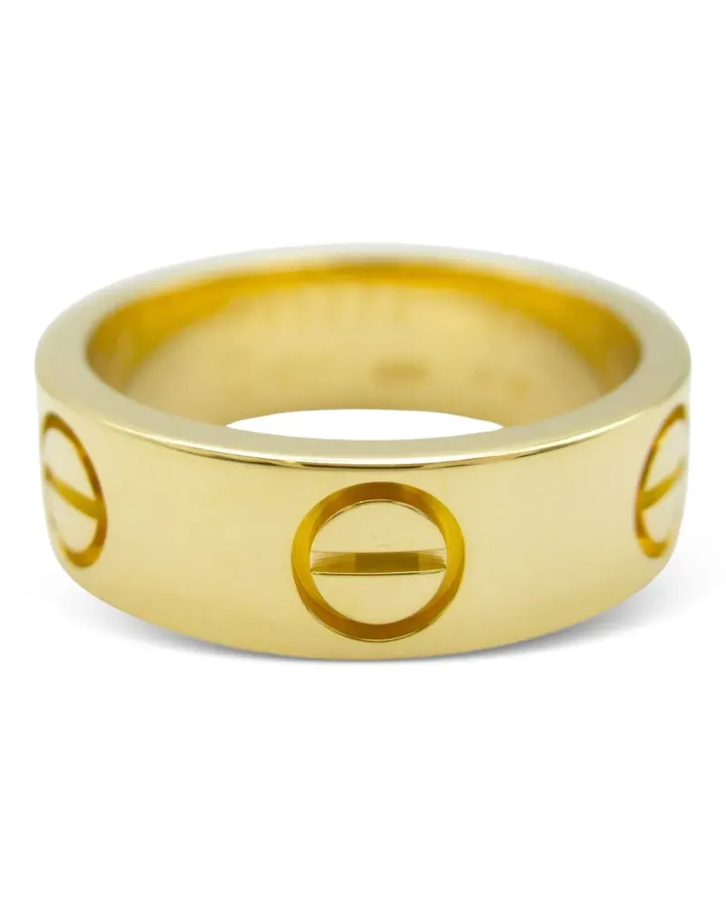 Cartier 2010s 18kt Love Gelbgoldring Gold