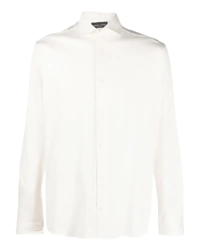 Roberto Collina button-down long-sleeve shirt - Weiß Weiß