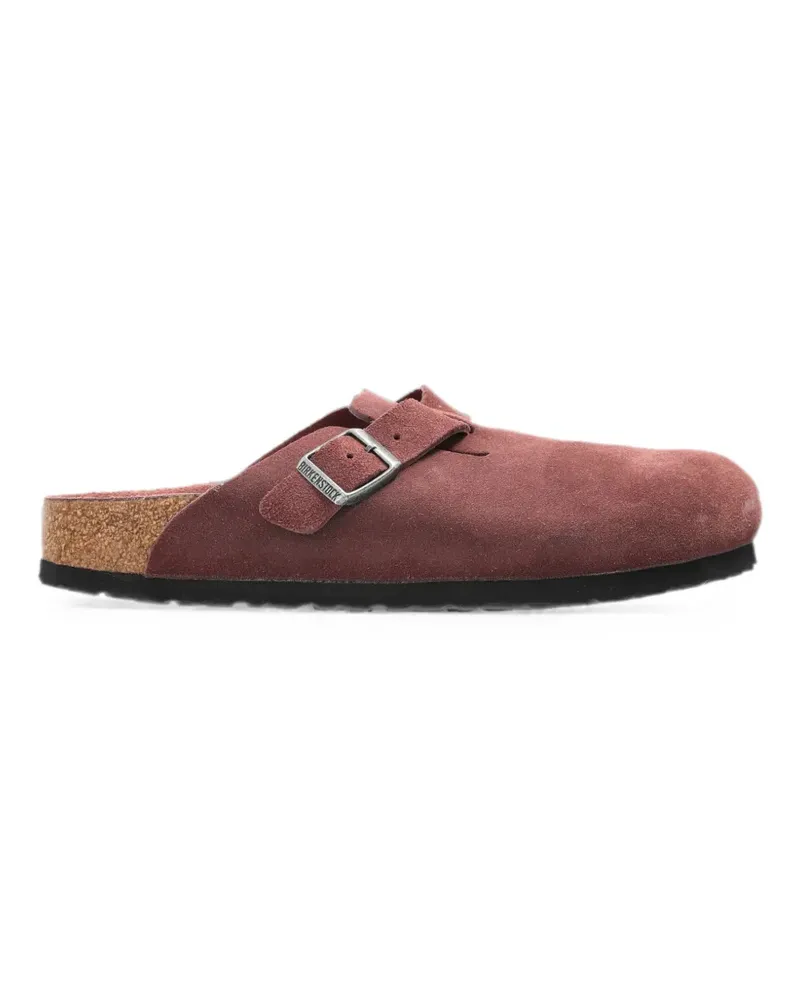 Birkenstock Boston suede sandals - Rot Rot