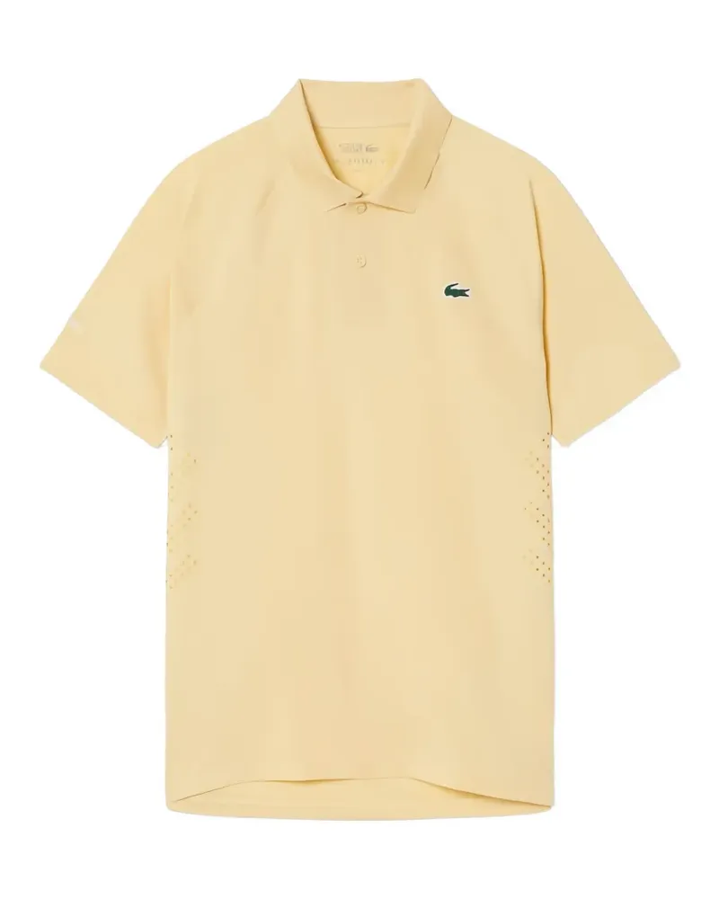 Lacoste Poloshirt mit Logo-Stickerei - Gelb Gelb