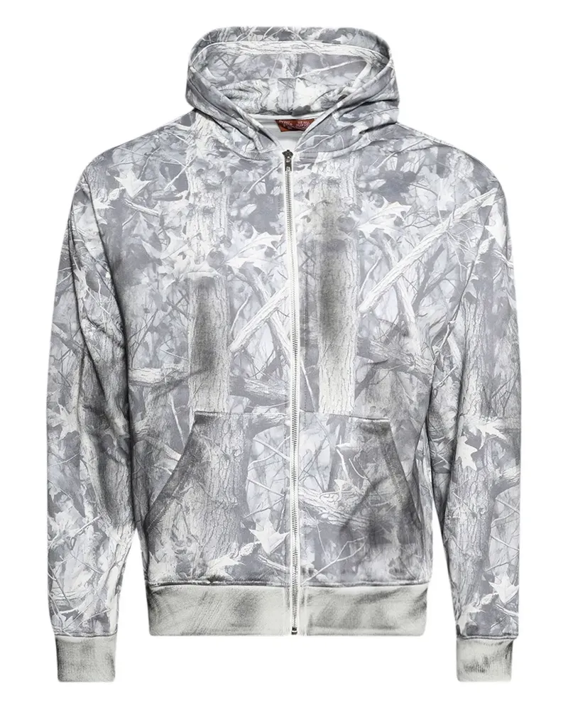 Praying Realtree Kapuzenjacke mit Camouflage-Print - Grau Grau
