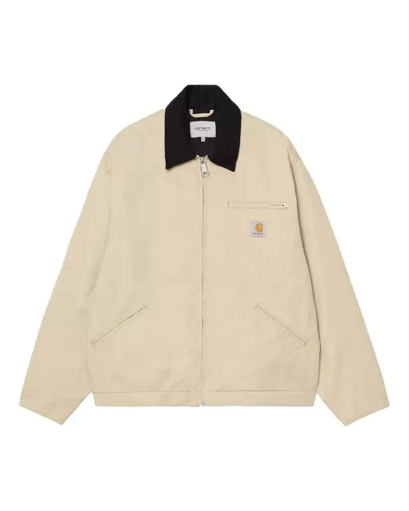 Carhartt WIP Detroit corduroy-collar jacket - Nude Nude