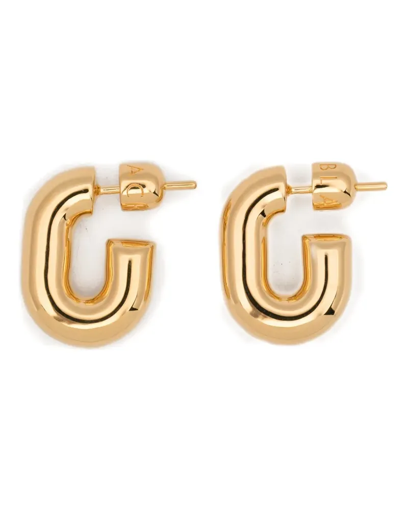 Maria Black small Forma chunky hoop earrings - Gold Gold