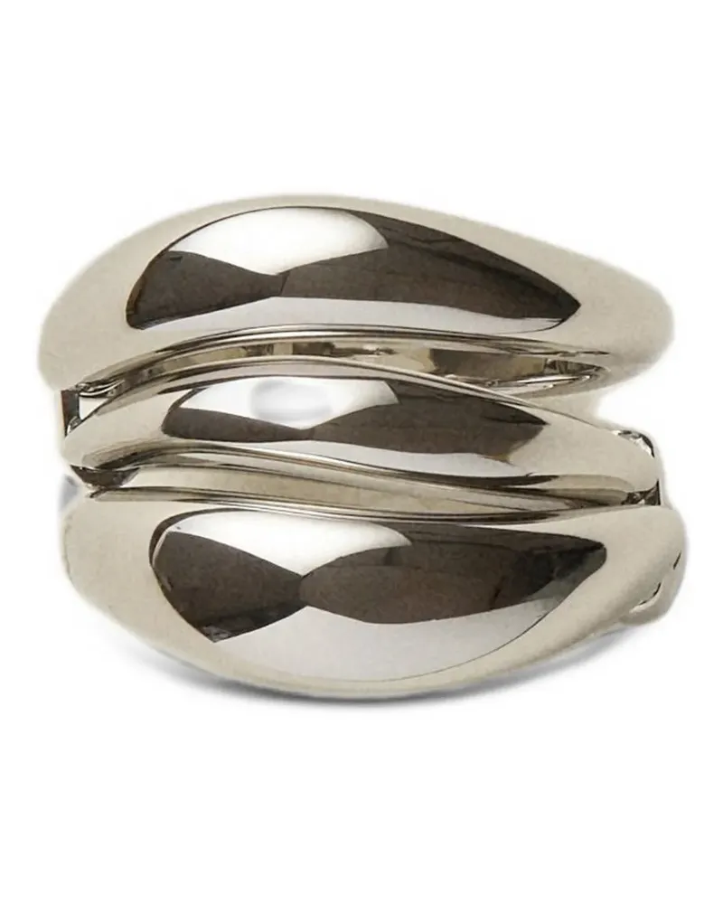 PANCONESI Blow Up Forma Ring - Silber Silber