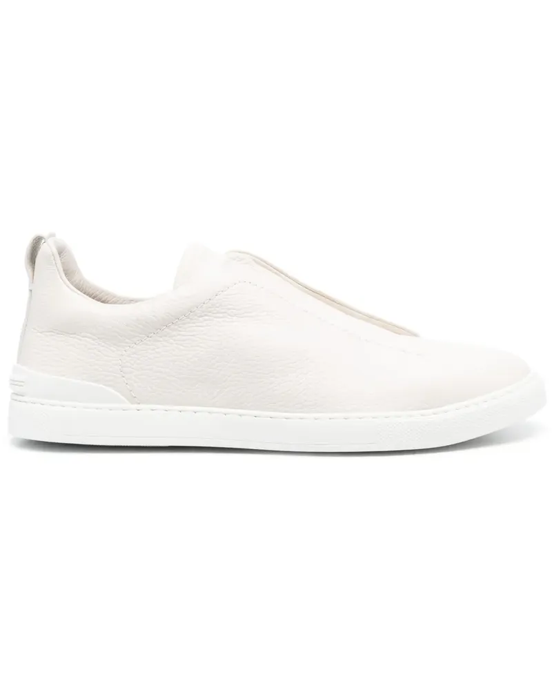 Ermenegildo Zegna Triple Stitch Sneakers - Nude Nude