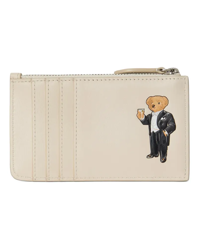 Ralph Lauren Kartenetui mit Polobär - Nude Nude