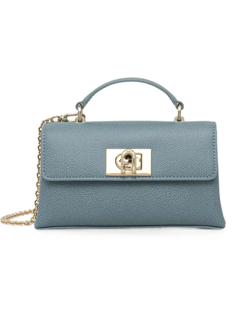 Furla mini 1927 tote bag - Blau Blau