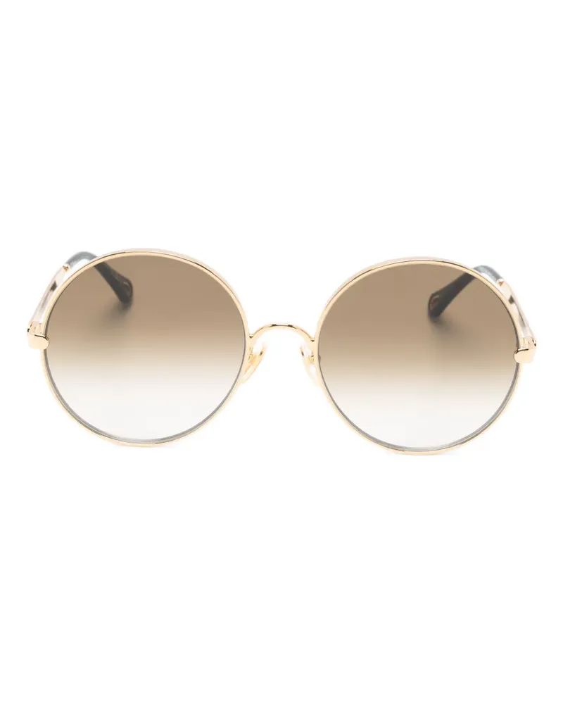 Chloé round-frame sunglasses - Gold Gold