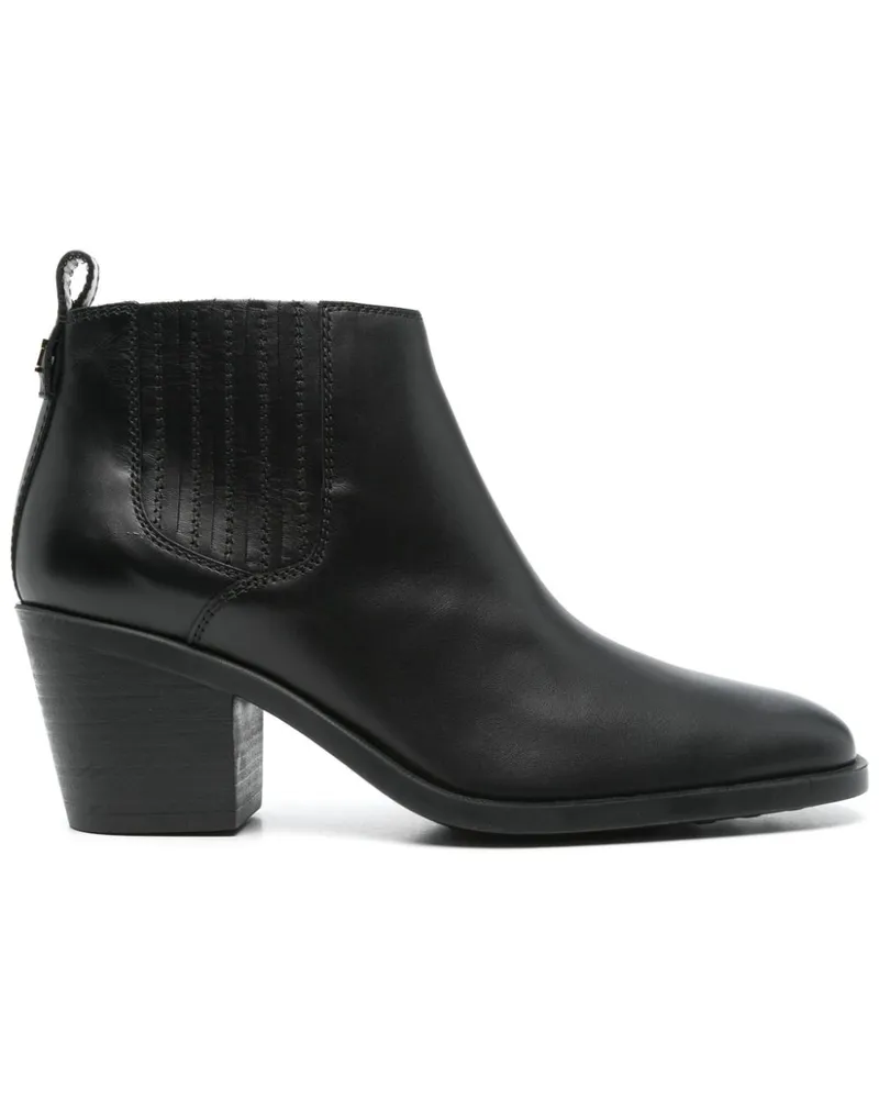 TOD'S Knöchelhohe Stiefel 65mm - Schwarz Schwarz