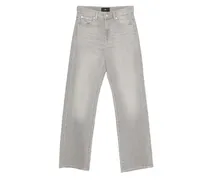Jeans mit geradem Bein - Grau