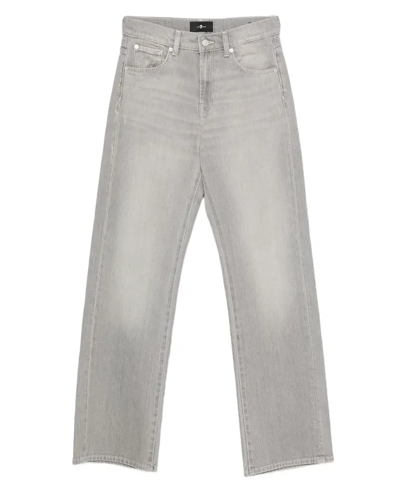 Seven7 Jeans mit geradem Bein - Grau Grau