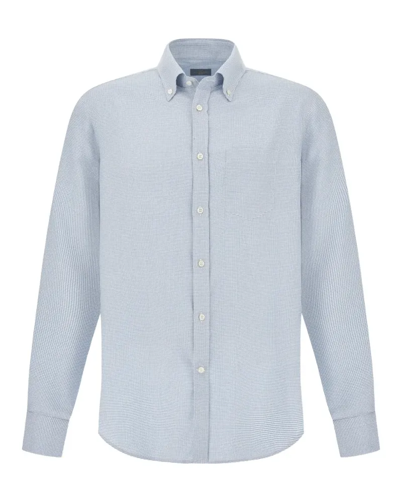 Paul & Shark Kariertes Hemd - Blau Blau