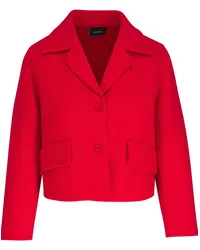 Akris Wes Jacke aus Wolle Rot