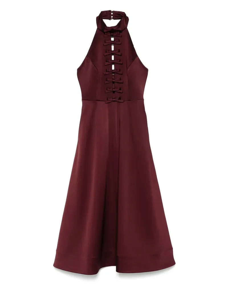 Rebecca Vallance Merlot Midikleid - Rot Rot