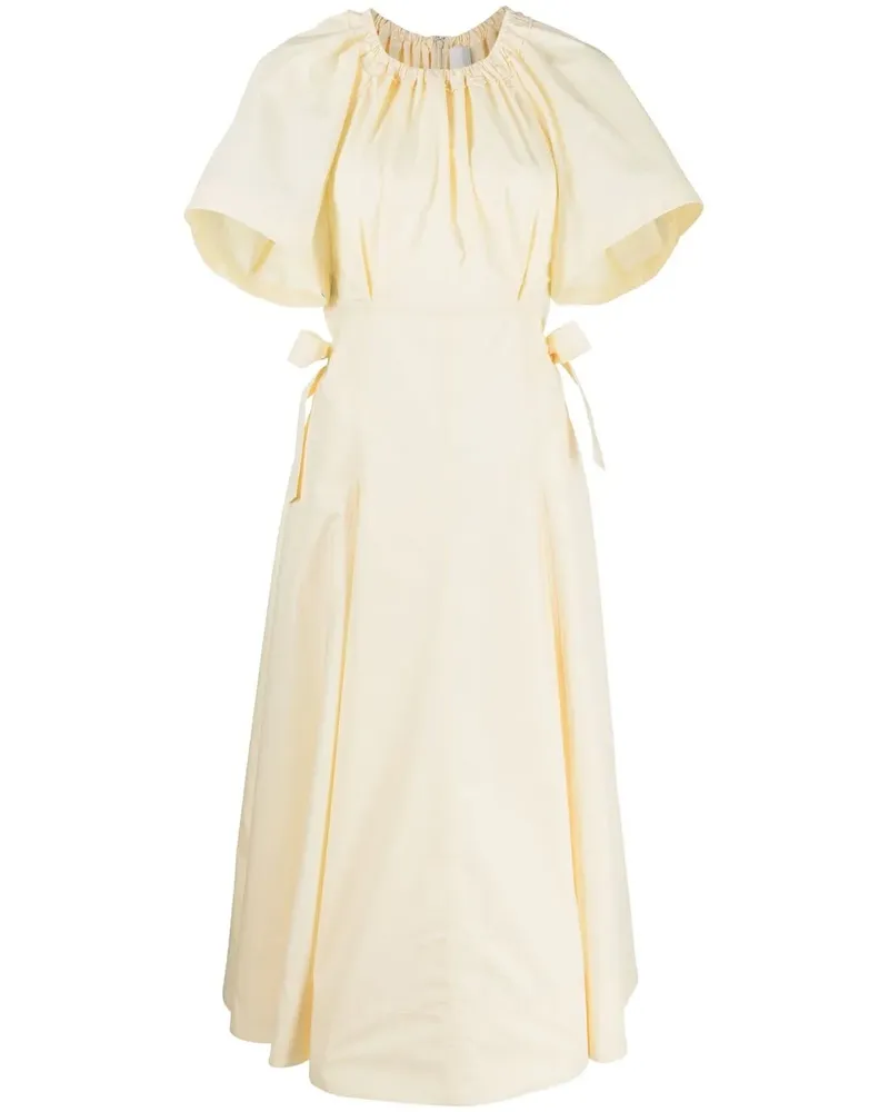 3.1 phillip lim Midikleid mit Raffung - Nude Nude