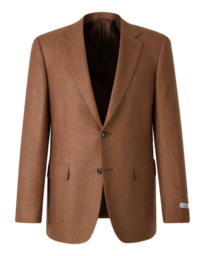 Canali Einreihiges Sakko - Braun Braun