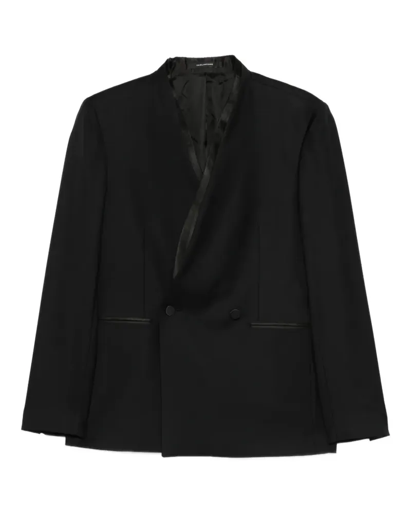 Tagliatore double-breasted blazer - Schwarz Schwarz