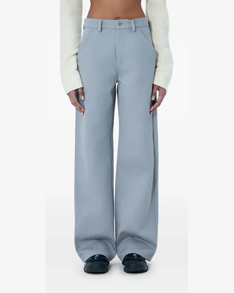 Rier wide-leg trousers - Grau Grau