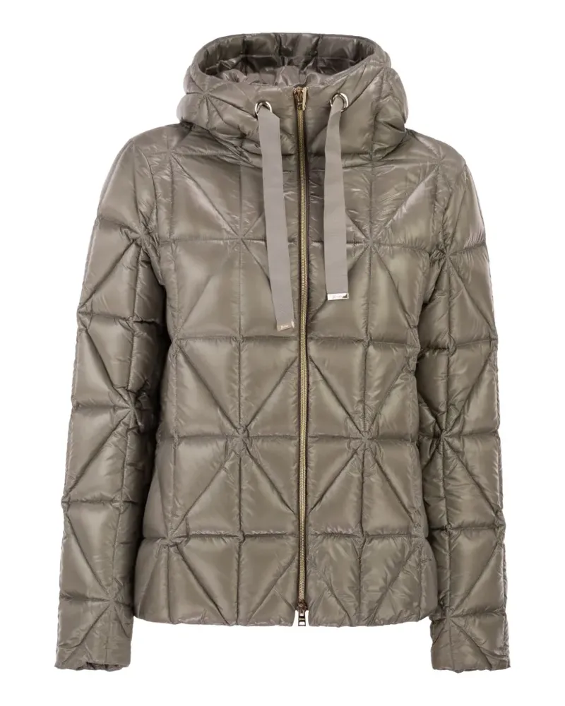 Herno Jacke mit geometrischem Muster - Grau Grau