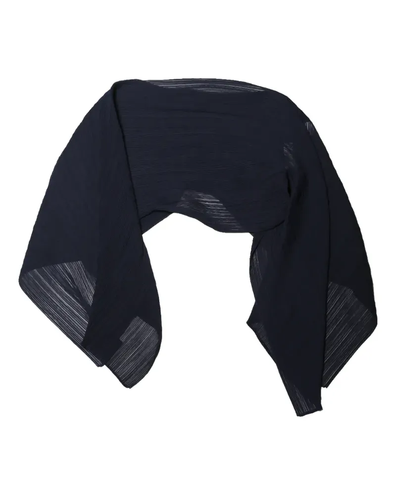Issey Miyake Madame-T scarf - Blau Blau